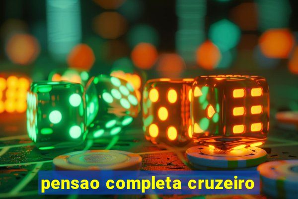 pensao completa cruzeiro